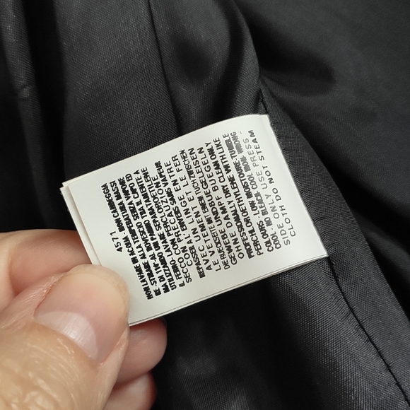 MOSCHINO CHEAP AND CHIC Black Fitted Studded Peplum Blazer - Picture 14 of 16